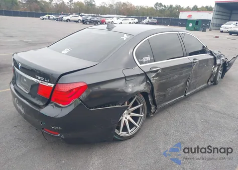 2012 BMW 750Li z USA, uszkodzony, nr VIN WBAKB8C56CDX20731